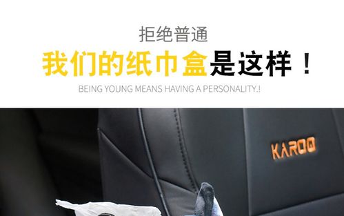 瑞车用纸巾盒 创意装饰与实用功能兼备的车载选择